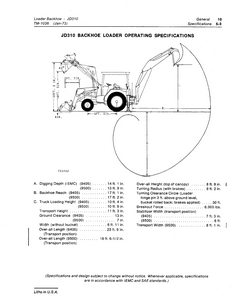 John Deere JD310 service manual