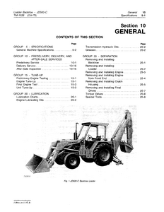 John Deere 500C manual pdf