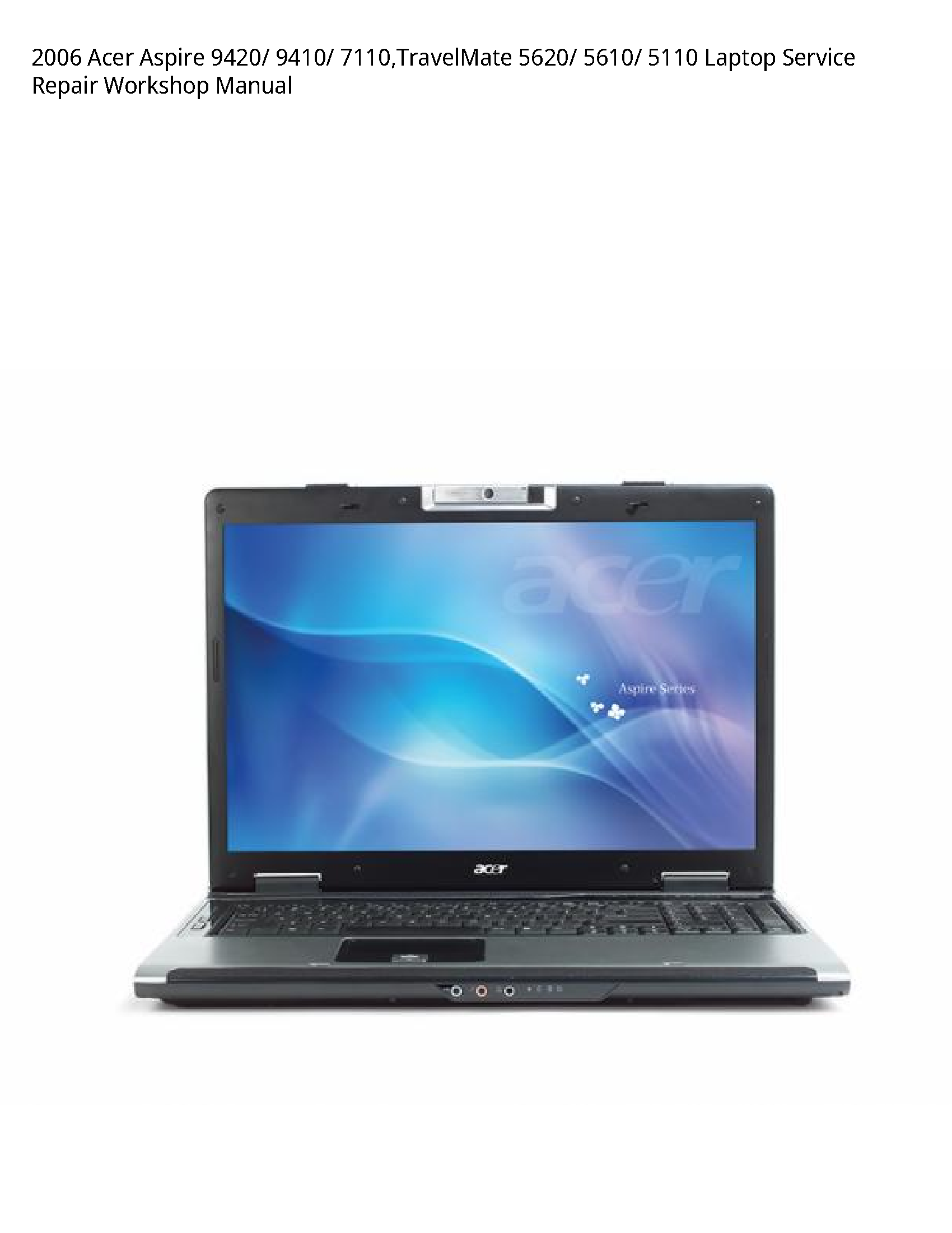Acer 9420 Aspire Laptop manual
