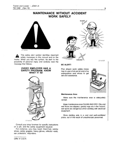 John Deere 301A manual