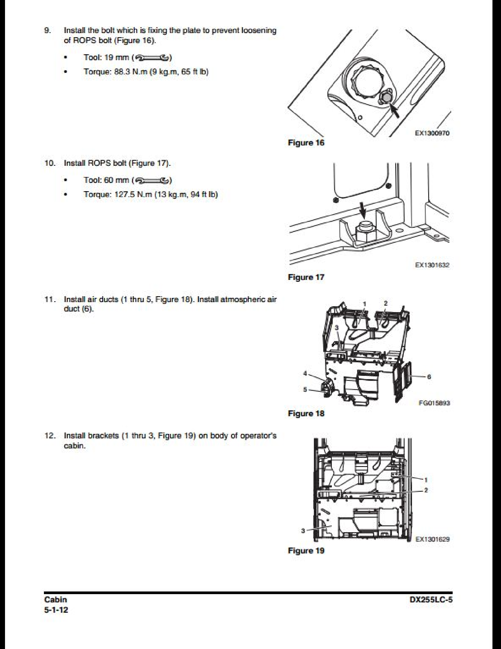 Doosan 330LC-V Solar Crawled Excavator manual