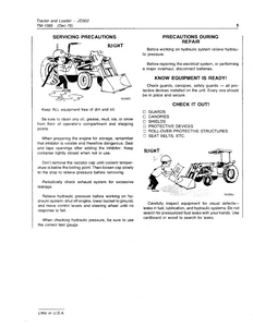 John Deere JD302 manual pdf