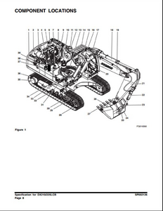 Doosan DX225LCB Crawled Excavator manual