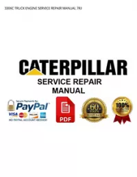 3306C TRUCK ENGINE SERVICE REPAIR MANUAL 7RJ preview
