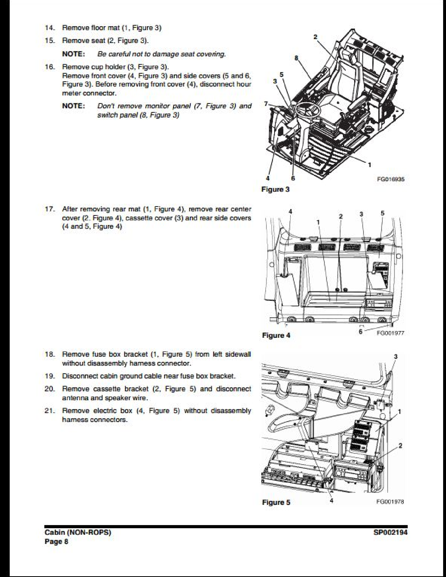 Doosan DX140LCR-3 Crawled Excavator manual
