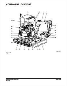 Doosan DX30Z Crawled Excavator service manual