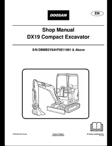 Doosan DX480LC Crawled Excavator manual