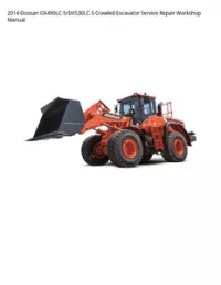 2014 Doosan DX490LC-5/DX530LC-5 Crawled Excavator Service Repair Workshop Manual preview