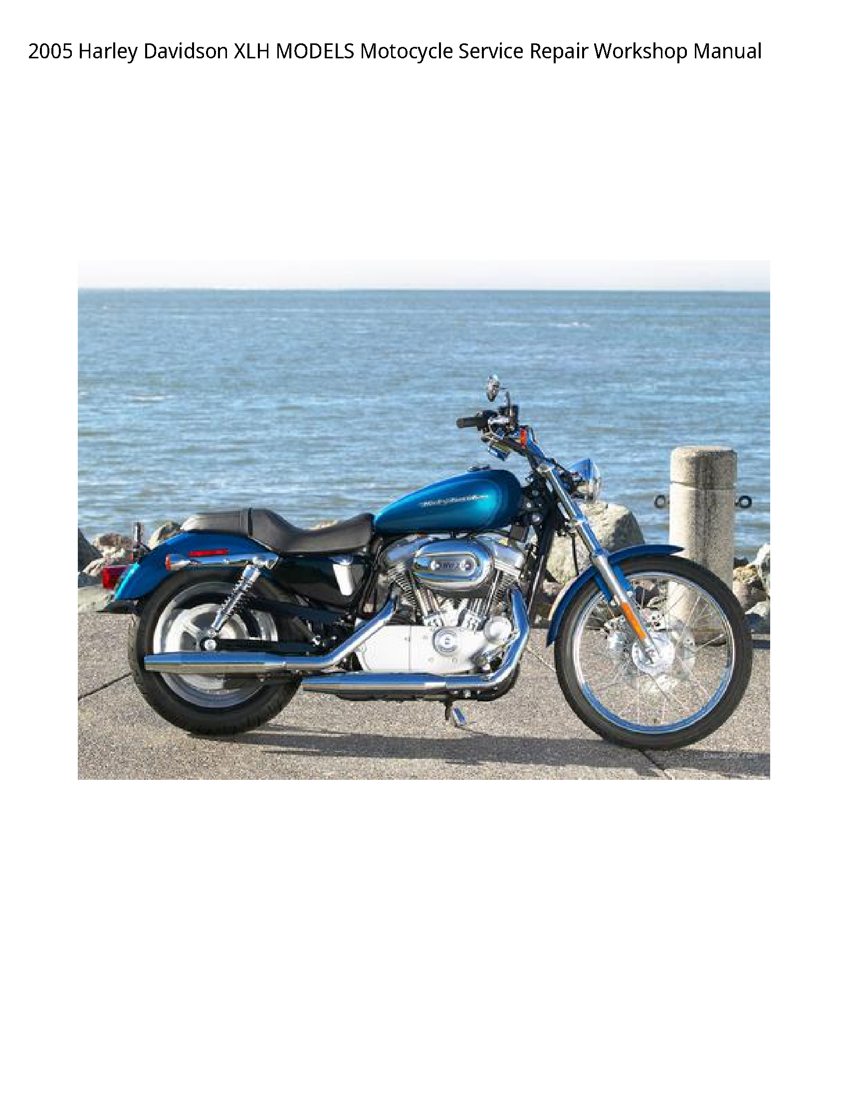 Harley Davidson XLH Motocycle manual