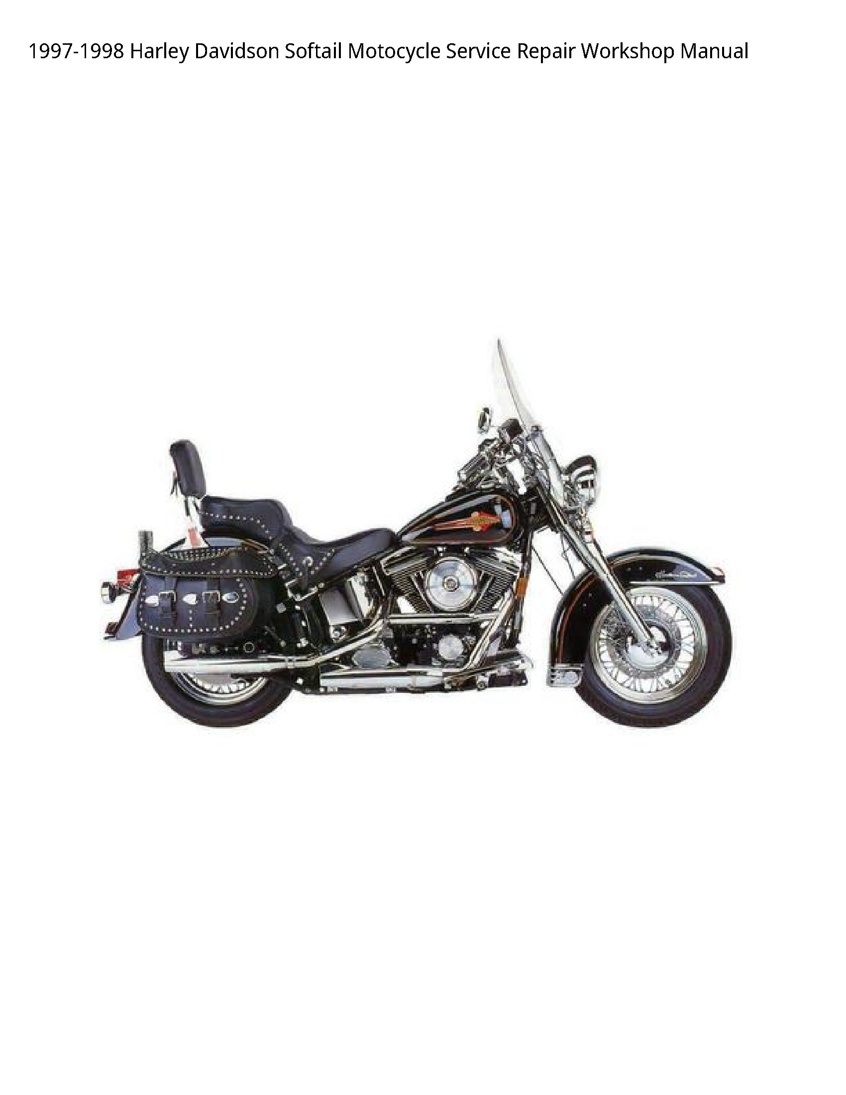Harley Davidson Softail Motocycle manual
