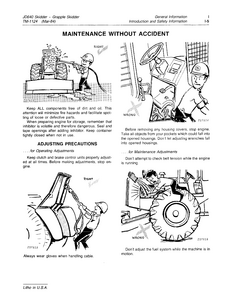 John Deere JD640 manual