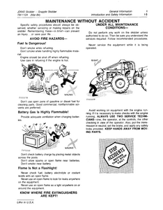 John Deere JD640 service manual
