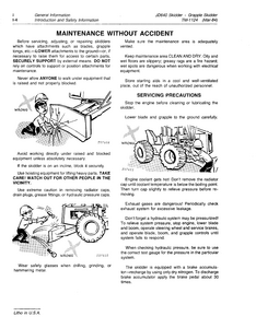 John Deere JD640 manual pdf