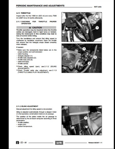 Aprilia RST Mille Futura Motorcycle manual pdf