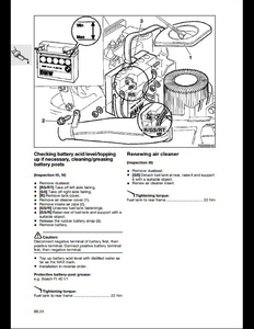 BMW R850/1100GS Motorcycle manual