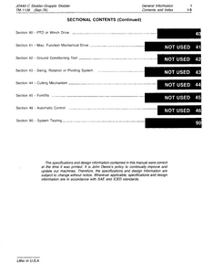 John Deere JD440 manual pdf