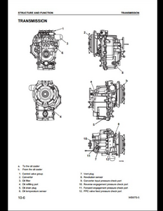 KOMATSU WB97S-5 Backhoe Loader manual pdf
