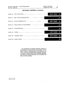 John Deere JD743 manual pdf