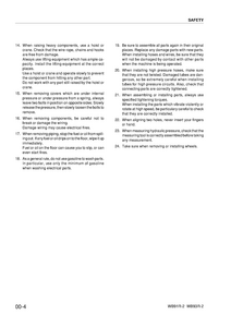 KOMATSU WB93R-2 avance Backhoe Loader manual