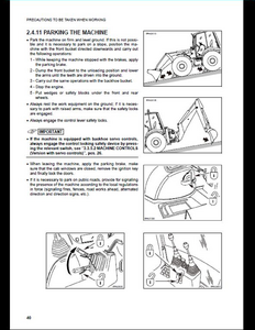 KOMATSU WB97S-2 Backhoe Loader Operation Maintenance manual pdf