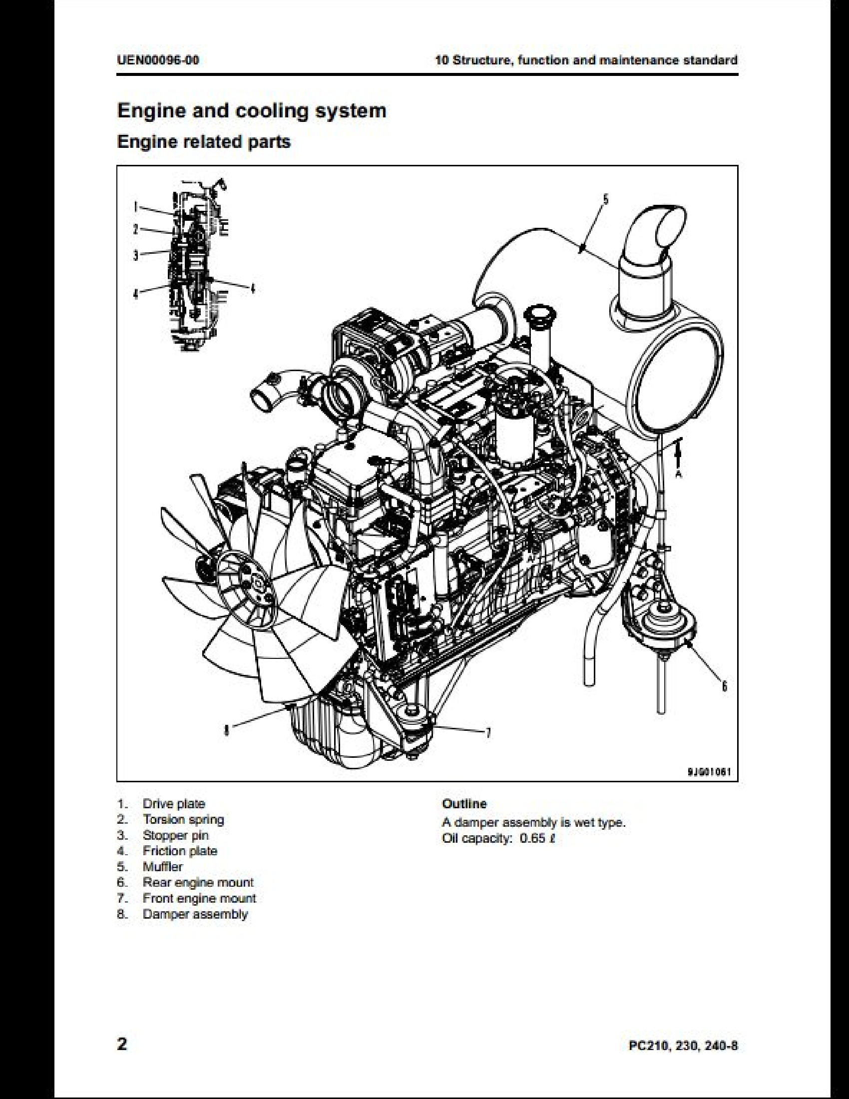 KOMATSU 108 Series Diesel Engine manual