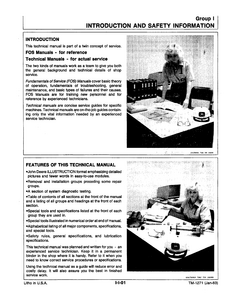 John Deere 401D manual