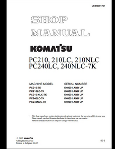 KOMATSU Vogel Central Lubrication KAF manual