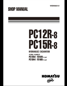 KOMATSU PC12R-8 Hydraulic Excavator manual