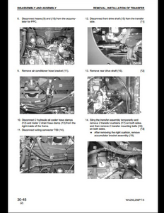 KOMATSU WA250PT-5H Wheel Loader manual pdf