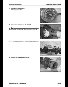 KOMATSU PW220-7E0 Wheeled Excavators manual pdf