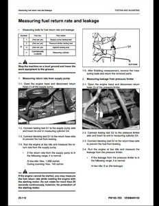 KOMATSU PW180-7E0 Wheeled Excavators manual pdf