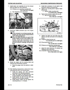 KOMATSU PW160-7E0 Wheeled Excavators manual pdf