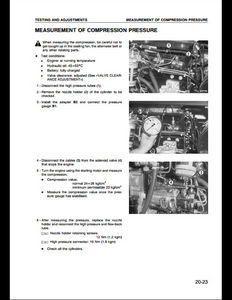 KOMATSU PW95-1 Hydraulic Excavator manual pdf