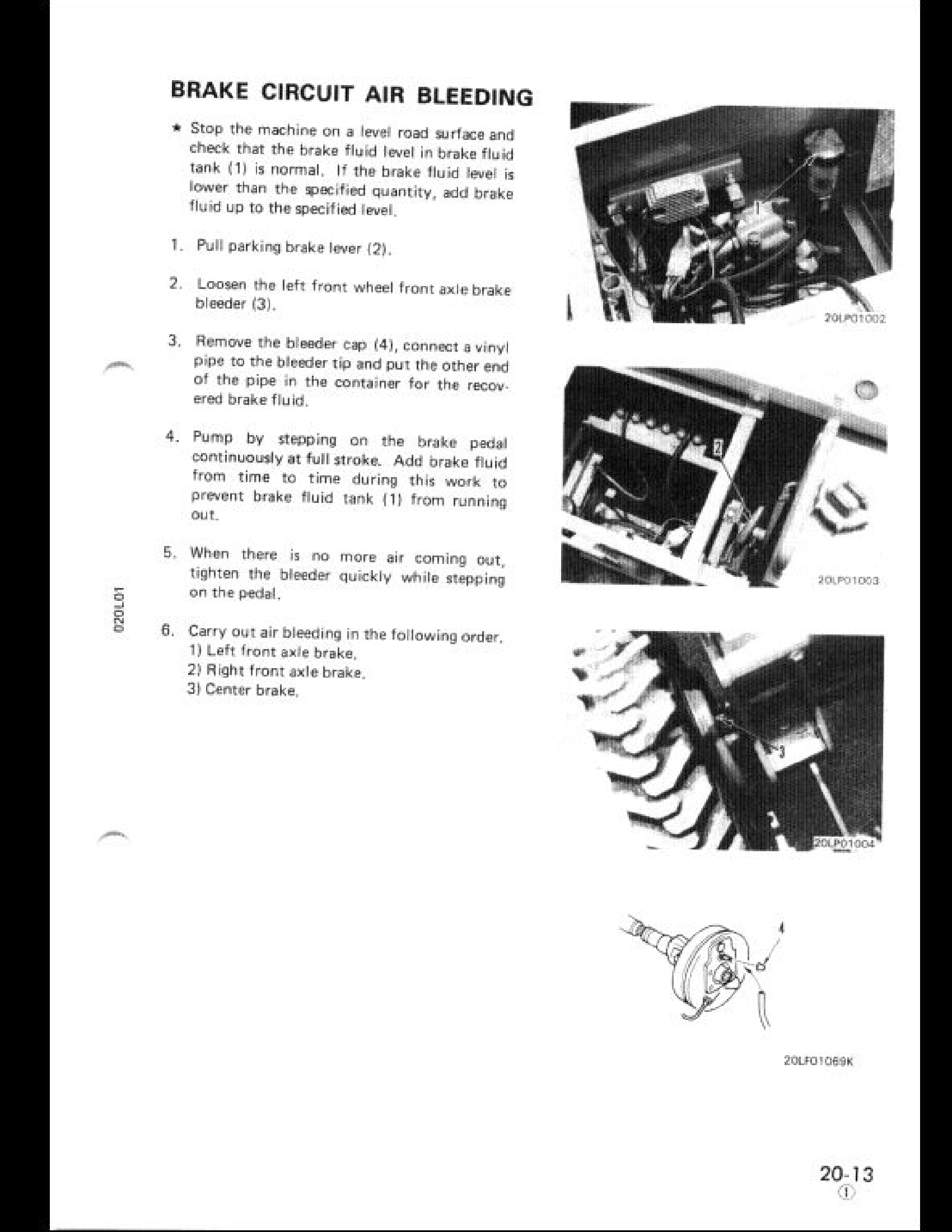 KOMATSU PW05-1 Wheeled Excavators manual