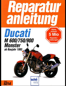 Ducati 600 Monster Motorcycle manual