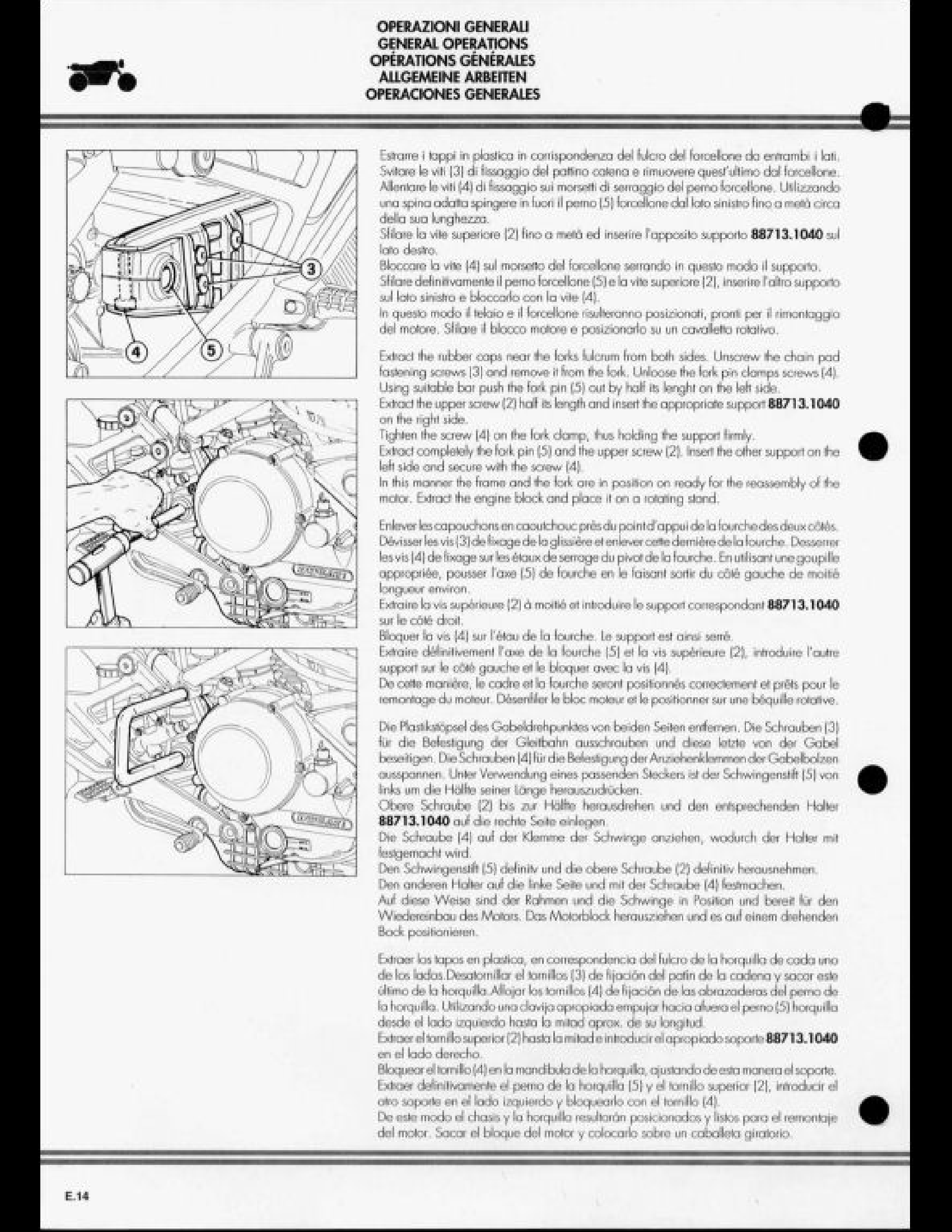 Ducati 900 Monster Motorcycle manual