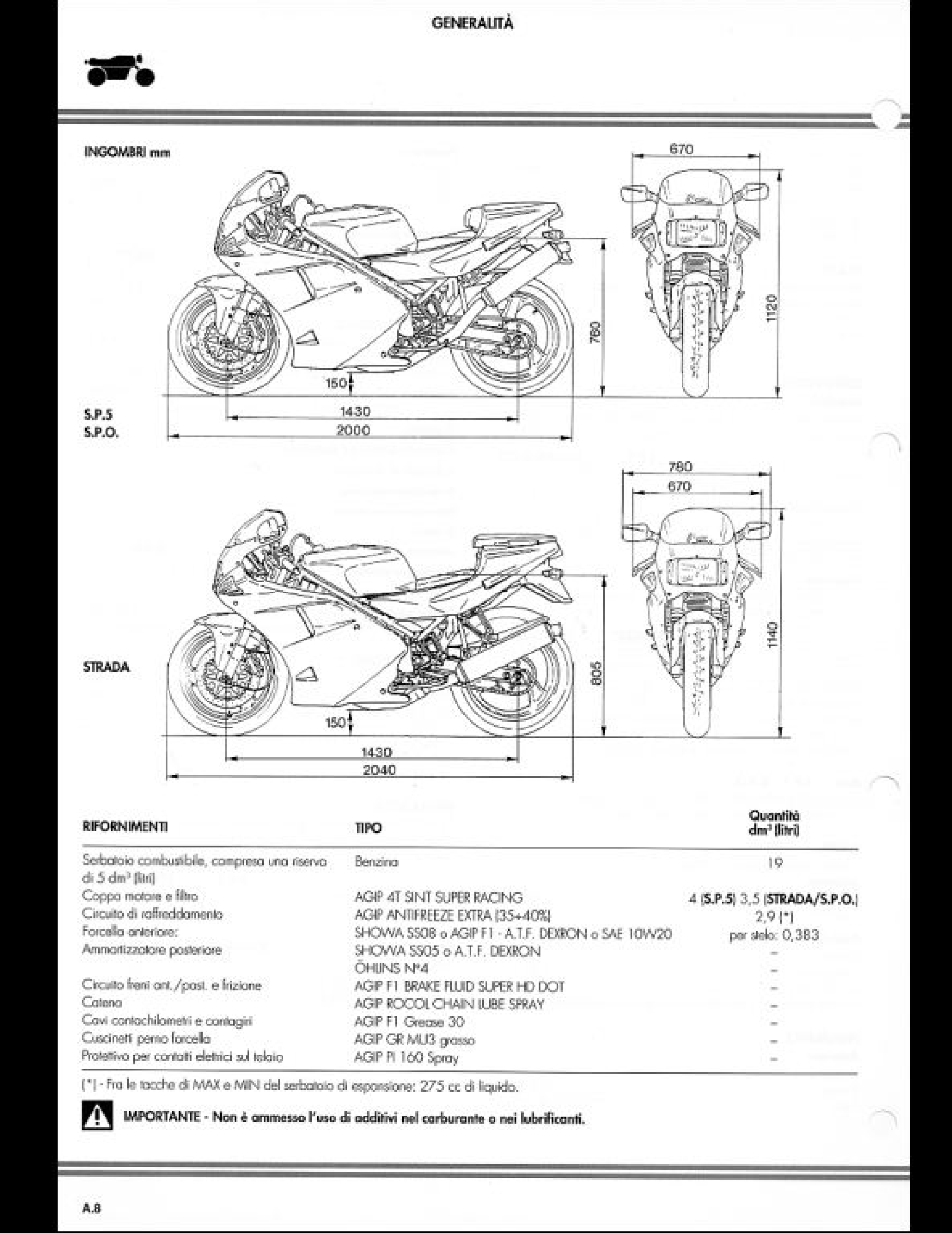Ducati 888 Motorcycle manual