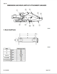 Case/Case IH CX460 Crawler Excavators service manual