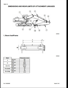 Case/Case IH CX290 Crawler Excavators service manual