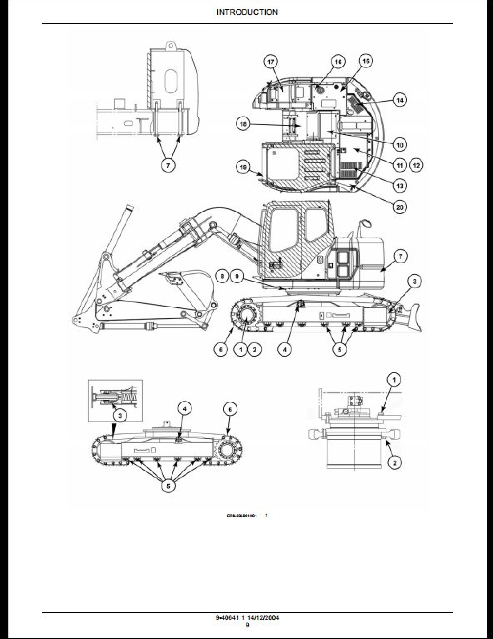 Case/Case IH CX135SR Crawler Excavators manual