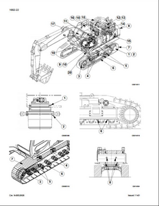 Case/Case IH CX800 Crawler Excavators manual pdf
