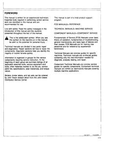 John Deere 690C manual