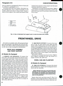 Case/Case IH 885 International Tractors manual