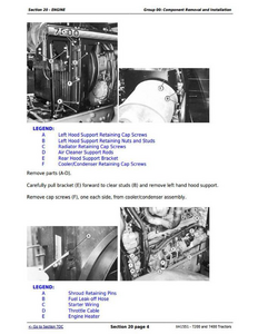 John Deere 6603 service manual