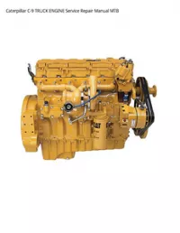 Caterpillar C-9 TRUCK ENGINE Service Repair Manual MTB preview
