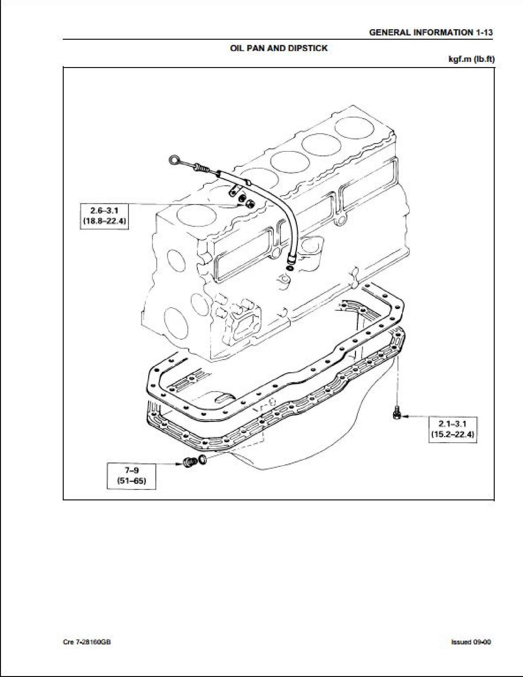 Case/Case IH 6BG1T ISUZU  Engine manual