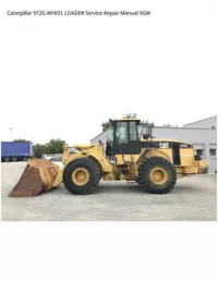 Caterpillar 972G WHEEL LOADER Service Repair Manual 9GW preview