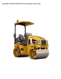Caterpillar CB32B COMPACTOR Service Repair Manual 422 preview