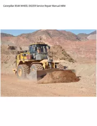 Caterpillar 854K WHEEL DOZER Service Repair Manual H8M preview