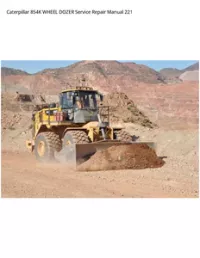 Caterpillar 854K WHEEL DOZER Service Repair Manual 221 preview